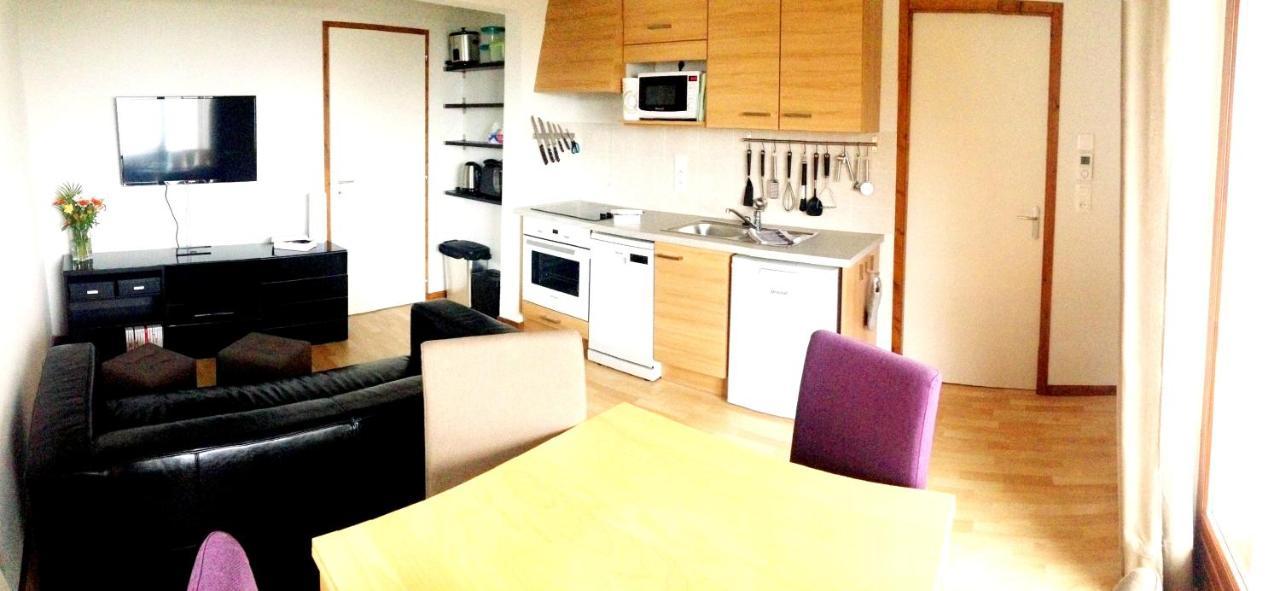Appartement Confortable A Thollon-Les-Memises Avec Vue ภายนอก รูปภาพ